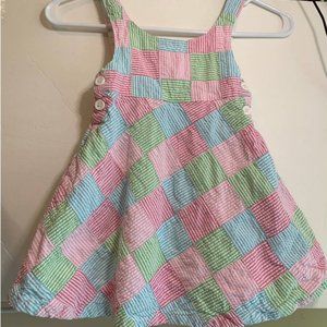 Gymboree seersucker jumper  size 18-24 m  Excellent condition